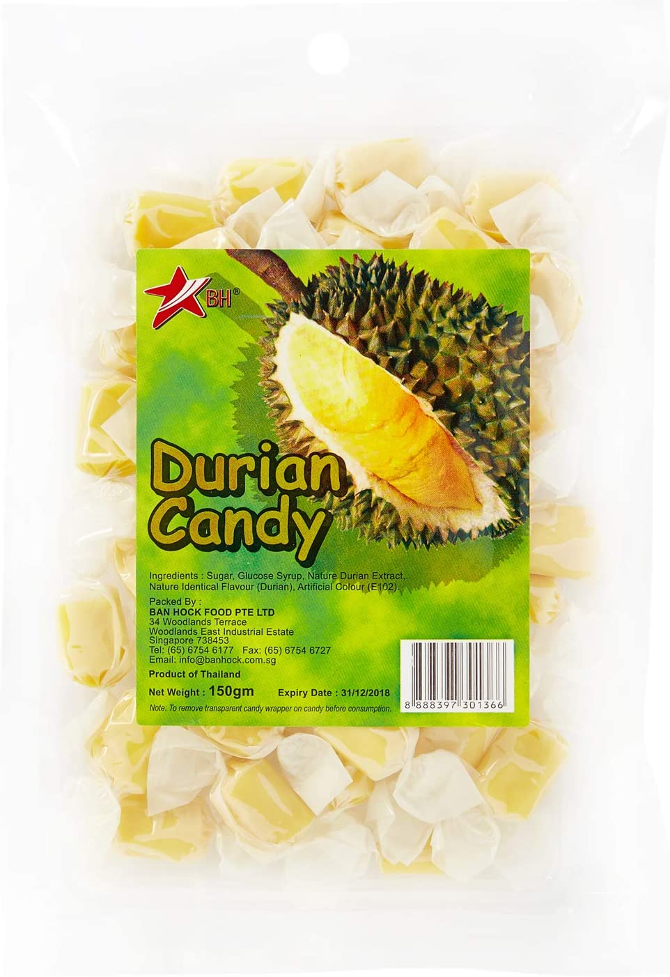 Durian candy
