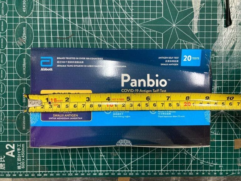 Panbio box of 20 tests