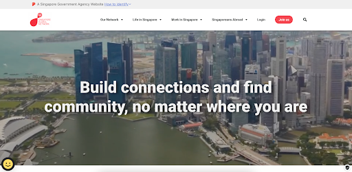 Singapore Global Network website