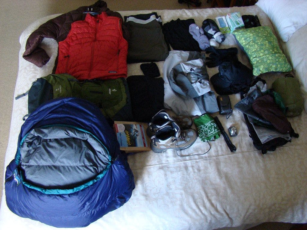 Cover Image for Shipping Camping Gear Overseas