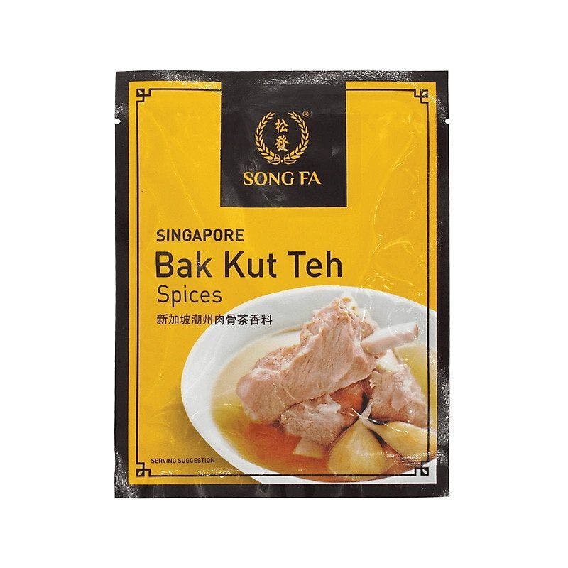 song fa bak kut teh soup spices packet