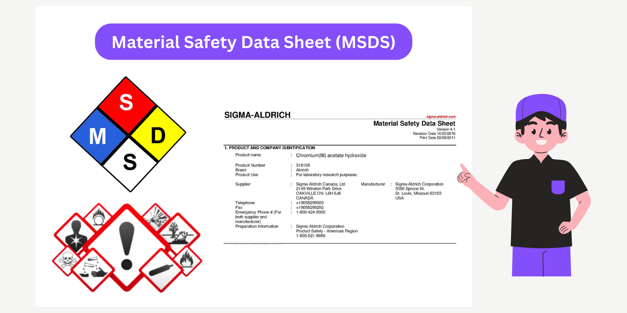 Cover Image for What is Material Safety Data Sheet (MSDS) in Shipping